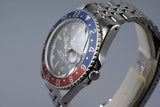 1963 Rolex GMT 1675 PCG Gilt UNDERLINE Dial with RSC Papers