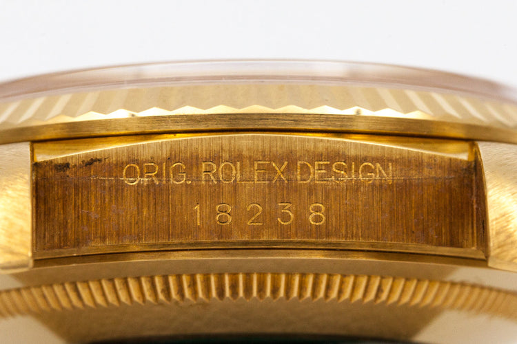1995 Rolex YG Day-Date 18238