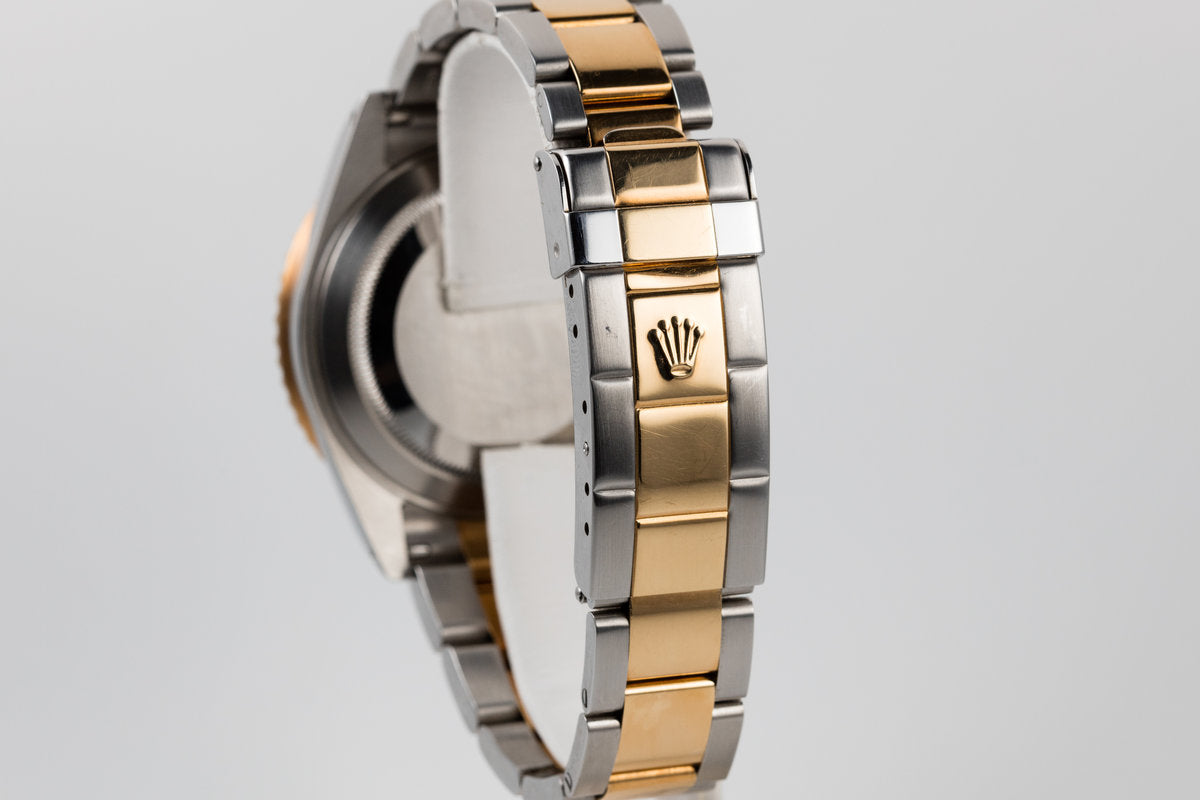 HQ Milton - 2002 Rolex Two Tone Submariner 16613 Blue Dial and