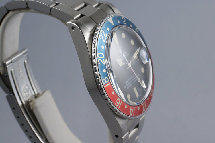 1982 Rolex GMT 16750 Matte Dial