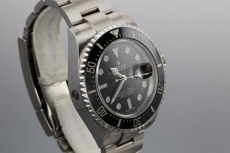 2018 Rolex Ceramic Sea-Dweller 126600 with Box and Papers