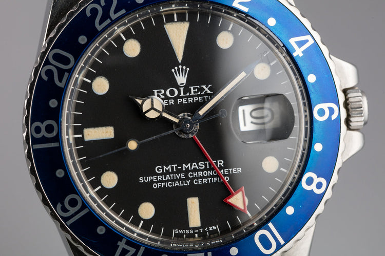 1978 Rolex GMT-Master 1675 "Blueberry"