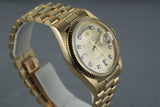 1978 Rolex YG Day-Date 1803 with Diamond Dial