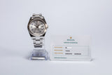 Rolex 41mm DateJust 116334 Silver Arabic Dial with Service Papers