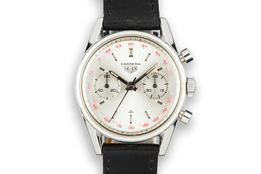 Heuer Carrera 3647ST Silver Dial