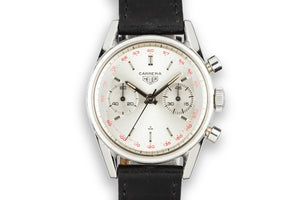 Heuer Carrera 3647ST Silver Dial
