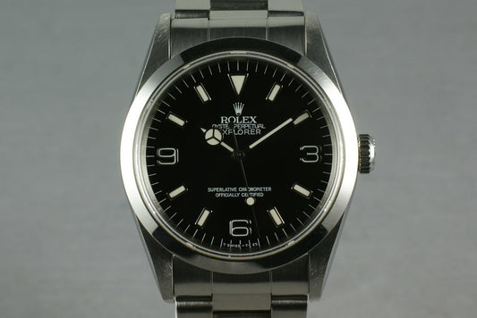 Rolex Explorer 1 Ref: 14270 with box and papers