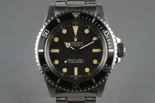 Rolex Submariner 5513 Mark 1 Maxi
