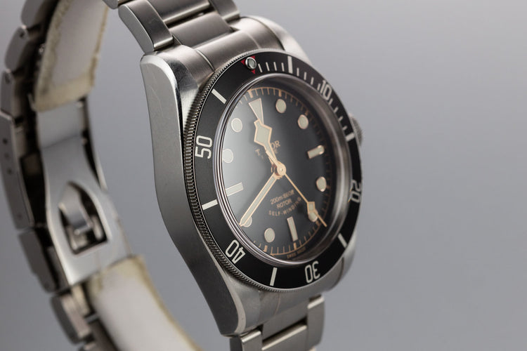2015 Tudor Black Bay Heritage 7922N with Box and papers
