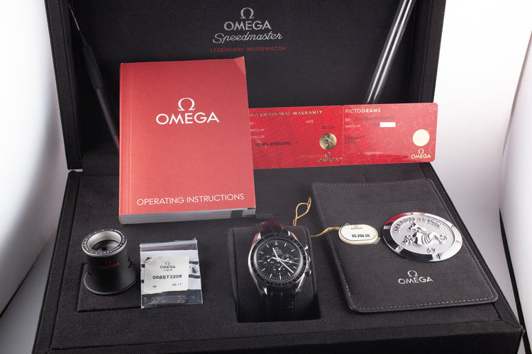 2017 Omega Speedmaster Professional 311.30.42.30.01.005 with Box and Papers