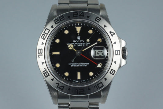 1984 Rolex Explorer II ‘Spider’ Rail Dial 16550 with Service Papers