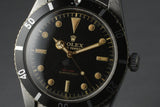 1955 Rolex Submariner 6536-1 with Red Depth Rating