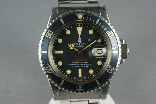 Rolex Red Submariner 1680 Mark IV