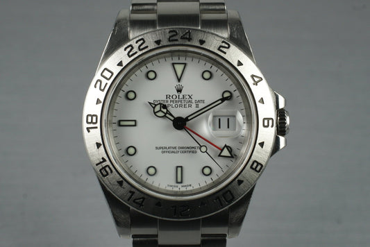 2001 Rolex Explorer II 16570 with Box and Japanese Papers