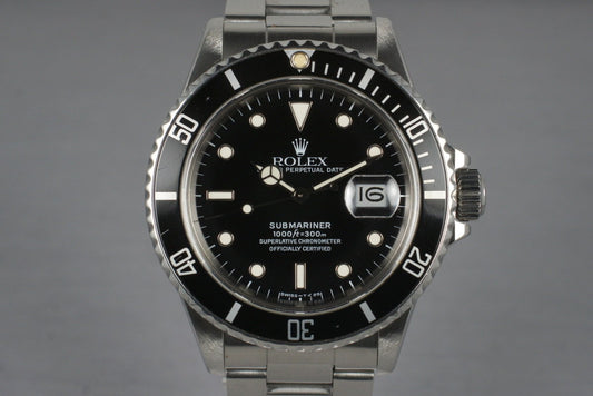 1988 Rolex Submariner 168000