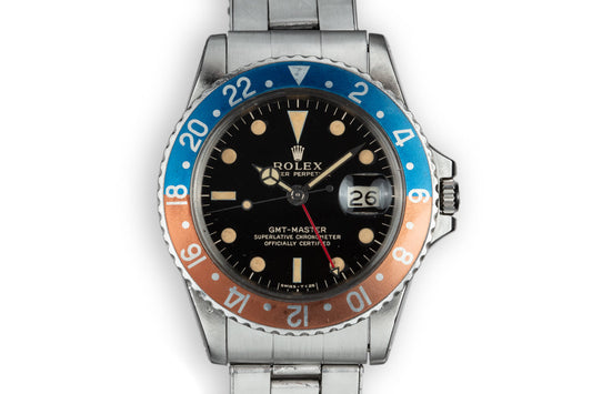 1966 Rolex GMT-Master 1675 Gilt Dial