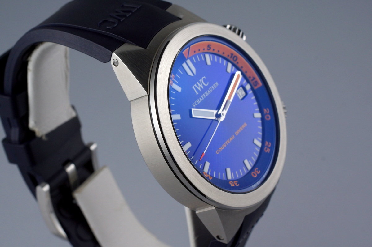HQ Milton 2006 IWC Aquatimer IW354806 with Box and Papers Inventory 7283 For Sale