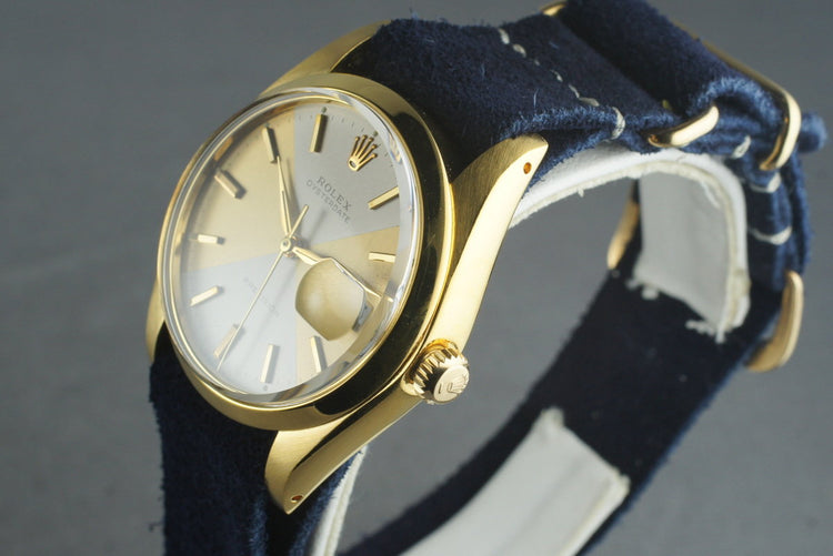 1980 Rolex Gold Plated OysterDate 6694