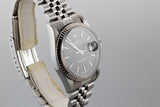1996 Rolex DateJust 16234 Black Dial with Box and Papers