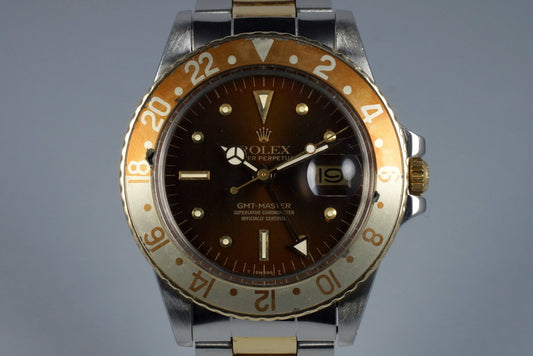 1979 Rolex Two Tone GMT 1675 Root Beer Dial