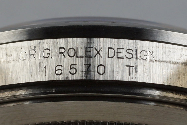 2007 Rolex Explorer II 16570 White Dial