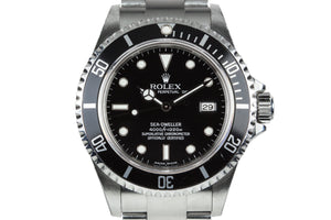 2003 Rolex Sea-Dweller 16600 with Box and Papers