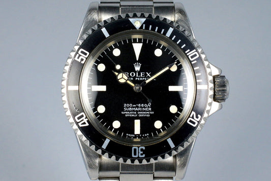 1967 Rolex Submariner 5512 Meters First