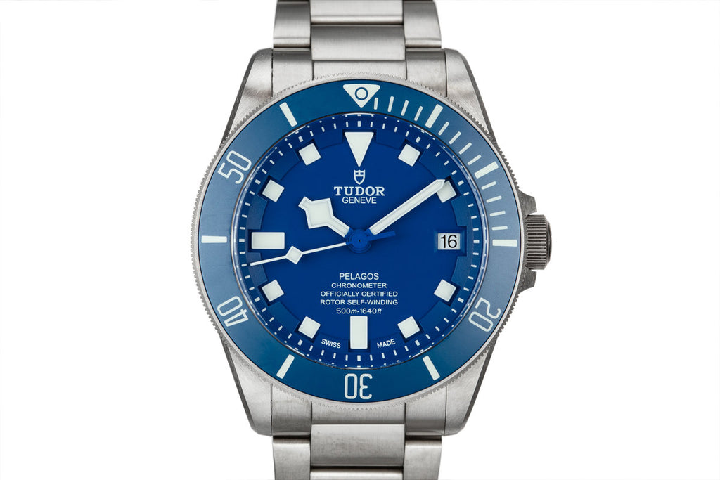 2018 Tudor Pelagos 25600TB Blue Dial with Box and Papers