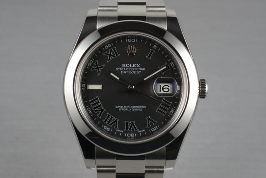 2014 Rolex DateJust 116300 with Box and Papers