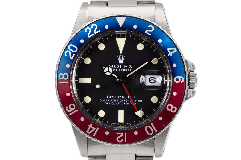 1981 Rolex GMT 16750 with RSC Papers