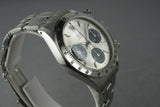 1971 Rolex Daytona 6265 Silver Big Red Daytona with Punched Papers