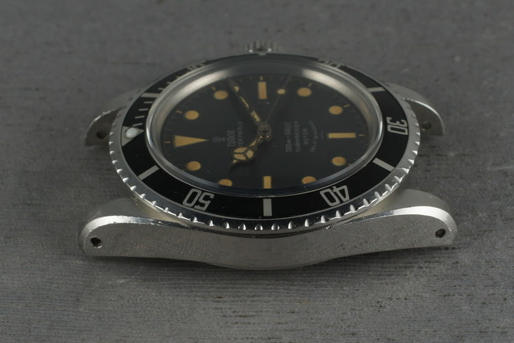 1964 Tudor Submariner 7928 with Unpolished case and gilt underline dial