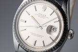 1968 Rolex DateJust 1603 with No Lume Silver Dial