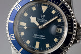 1981 Tudor Snowflake Submariner 94110 Blue Dial