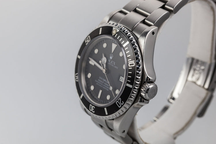 1986 Rolex Sea-Dweller 16660