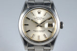 1978 Rolex Date 1500 Silver Dial