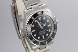 2016 Rolex Submariner 114060 with Box and Papers