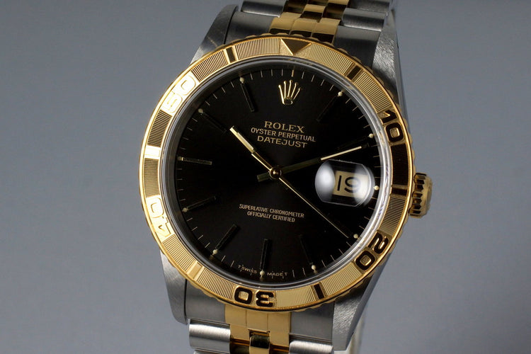 1994 Rolex Two Tone DateJust 16263 Thunderbird with Box and Papers