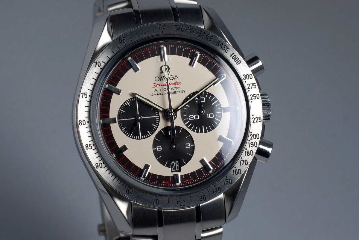 HQ Milton 2007 Omega Speedmaster 3559.32 Michael Schumacher Legend Inventory 6199 For Sale