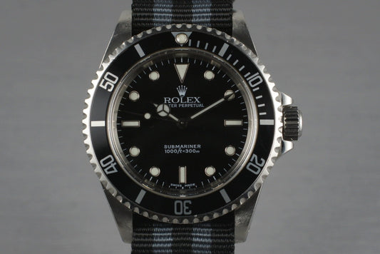 2001 Rolex Submariner 14060M