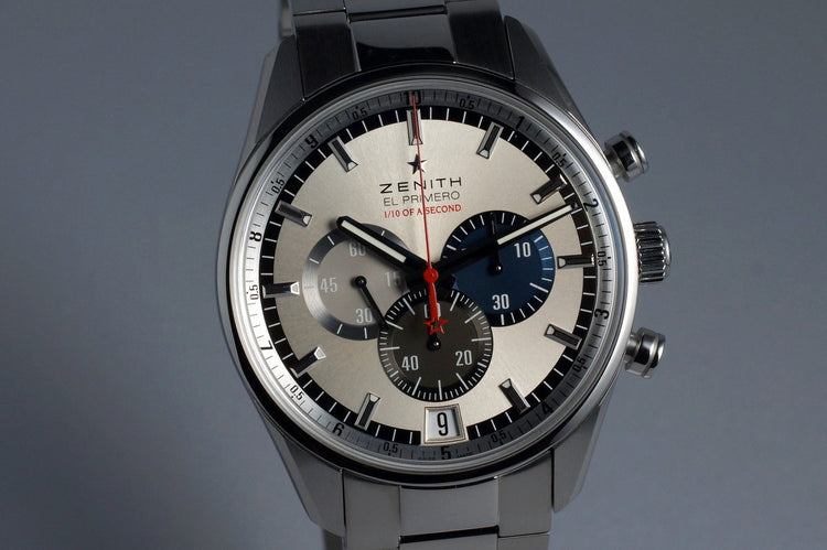 2015 Zenith El Primero 03.2041.4052 Striking Tenths with Box and Papers