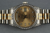1986 President 18139 TRIDOR with Factory Diamond Lugs, Dial, and Bezel