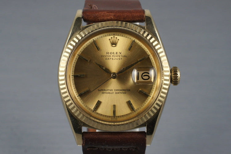 1963 Rolex 14K DateJust 1601