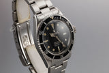 1962 Rolex Submariner 5512 Pointed Crown Guard Case with Gilt Exclamation Dial