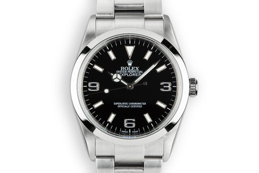2006 Rolex Explorer 114270 with Box and Papers