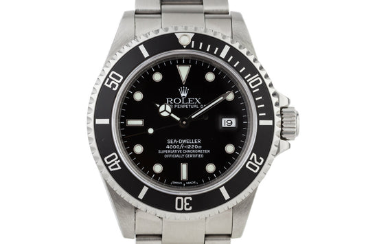 1999 Rolex Sea Dweller 16600