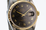 1995 Rolex Two Tone DateJust 16233 Charcoal Computer Dial with Box and Papers