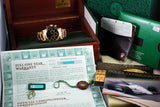 1991 Rolex 18K YG Zenith Daytona 16528 with Box and Papers