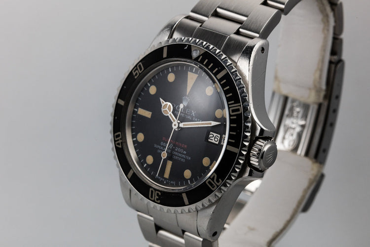 1971 Rolex Red Submariner 1680 MK IV Dial