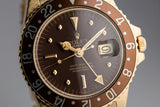 1973 Rolex 18K YG GMT-Master 1675 with Brown Nipple Dial